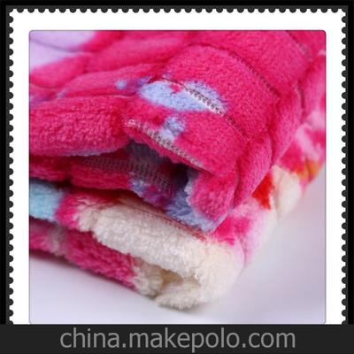 高品質印花提花方塊珊瑚絨面料 打開發掘時尚可能性的大門